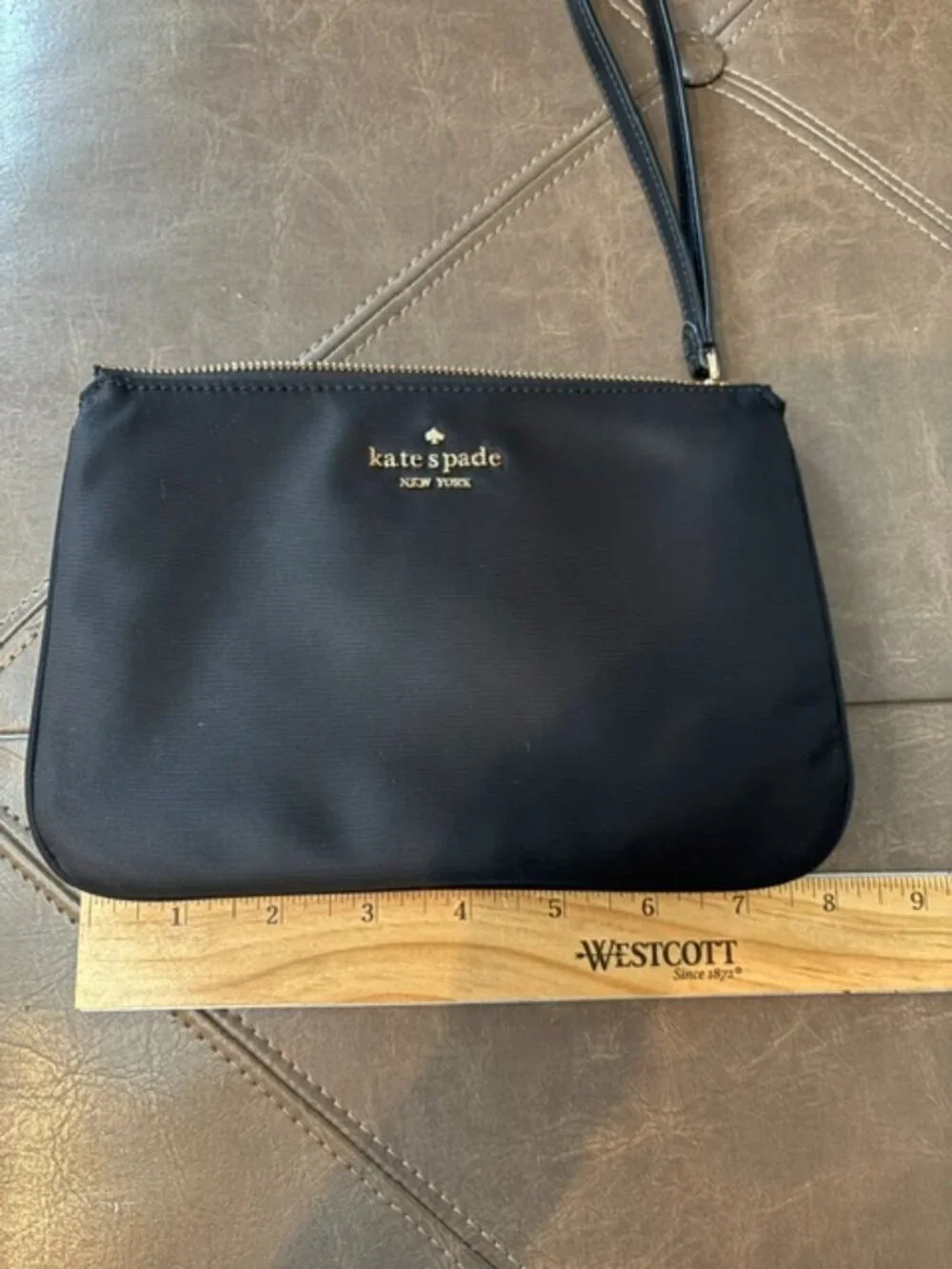 KATE SPADE Nylon Medium Wristlet Pouch
